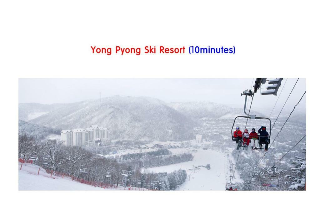 Soop&Soop Pension Pyeongchang Bagian luar foto