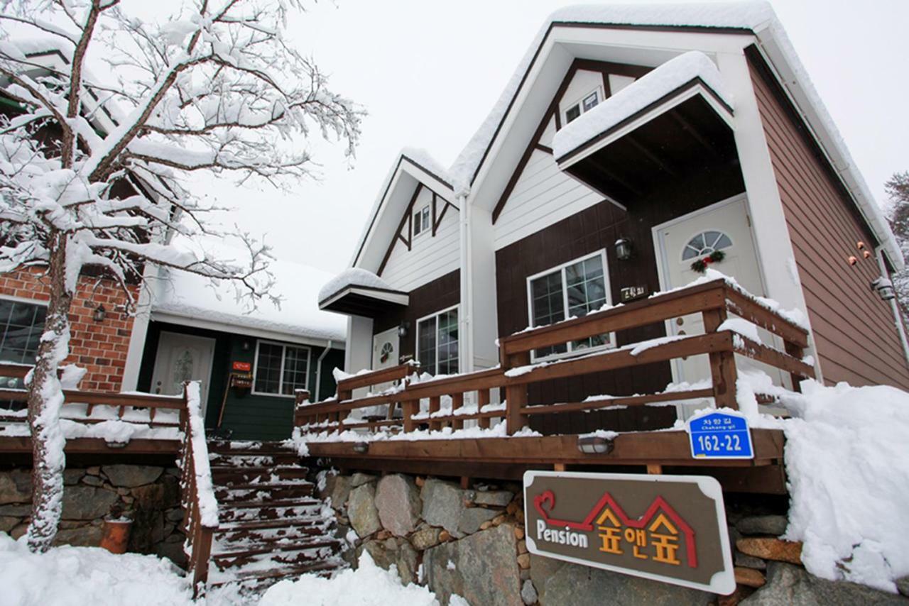 Soop&Soop Pension Pyeongchang Bagian luar foto
